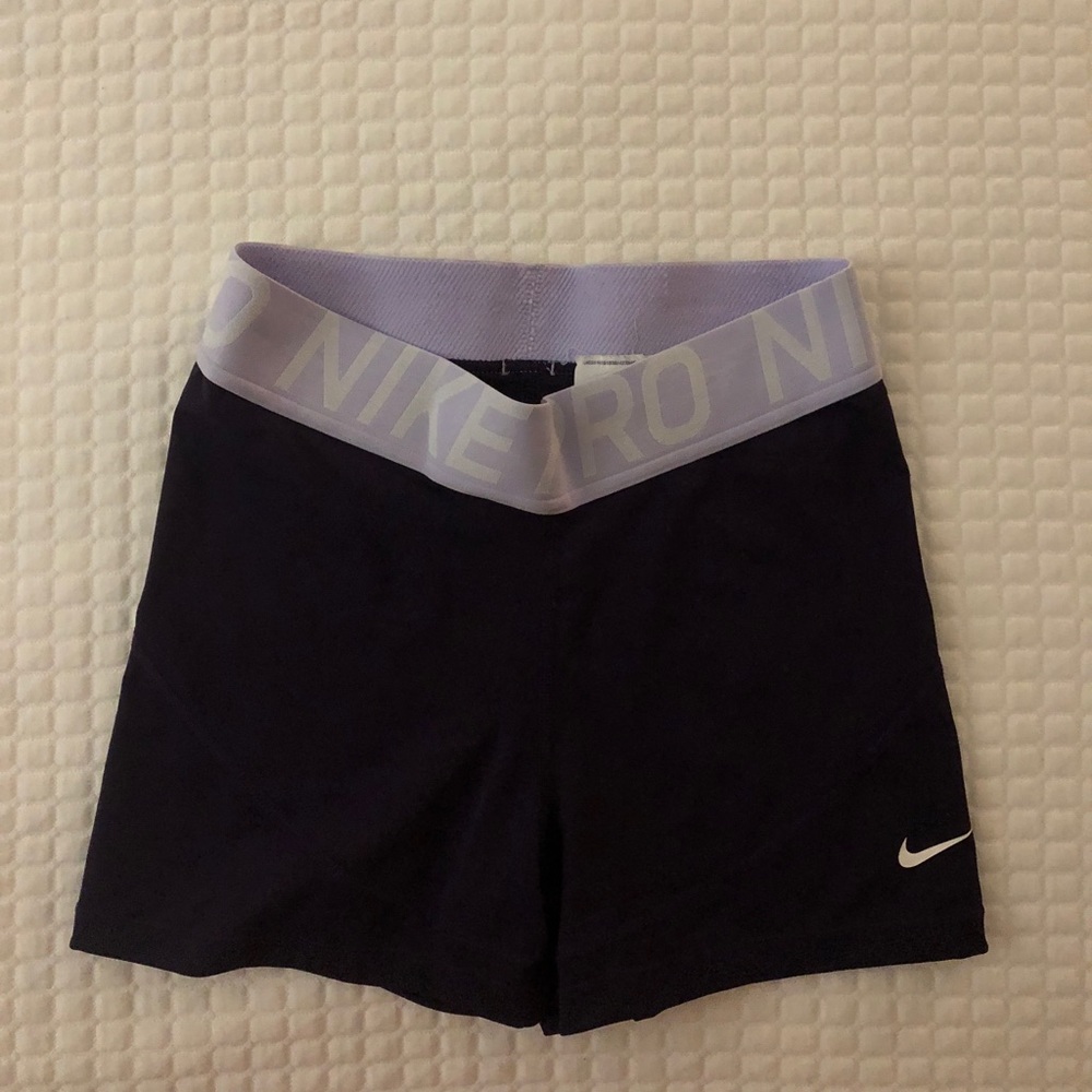 Nike Spandex Shorts- Purple